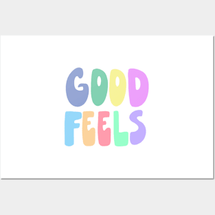 Good Feels lettering Posters and Art